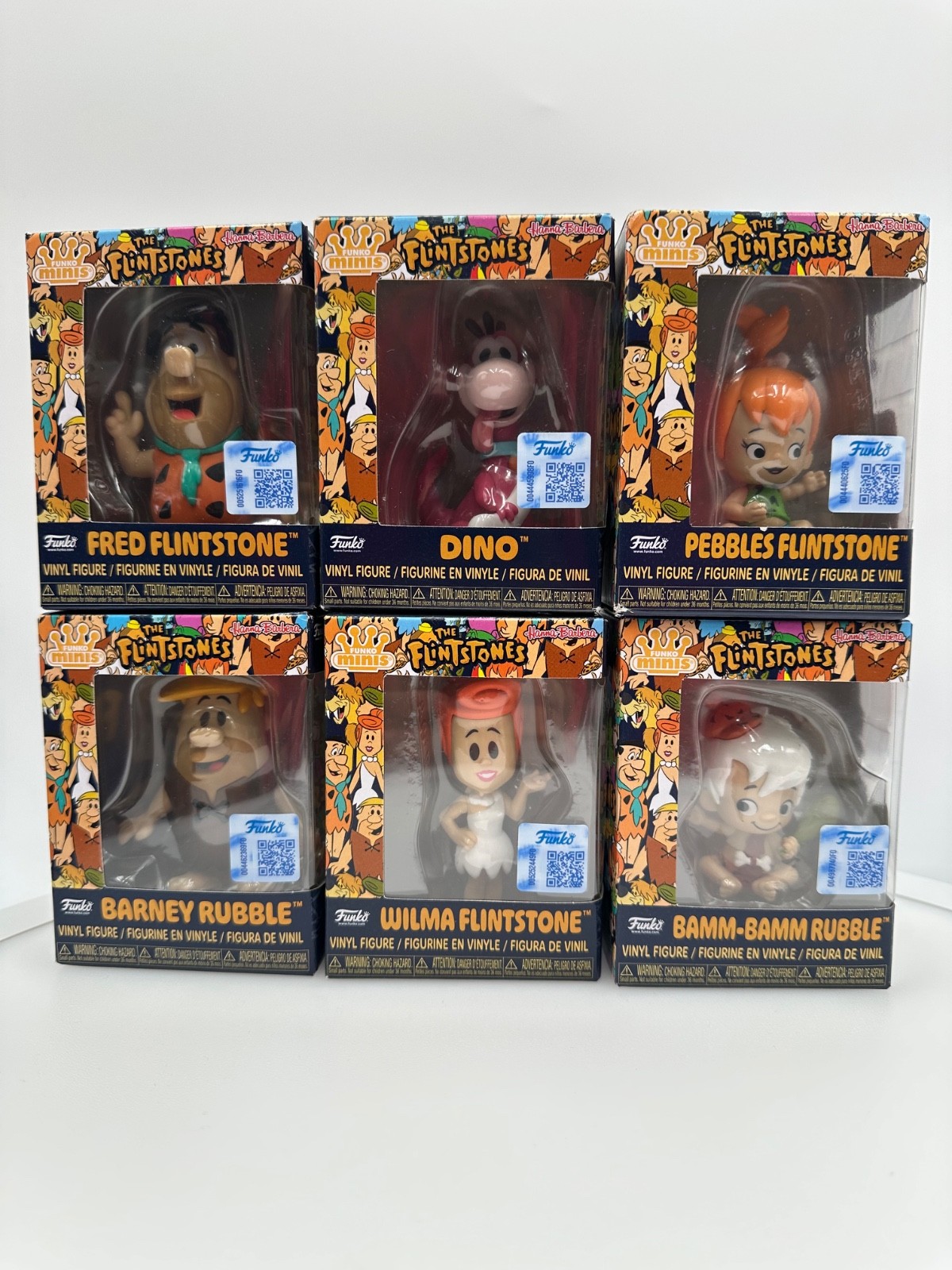 Flintstones Funko Mini figures.. BUY 3 get a FRED OR WILMA MINI TUBBZ FREE
