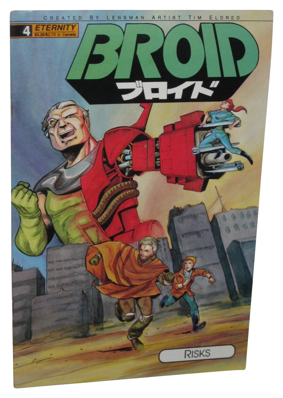 Broid Eternity Comics (1990) Risks Comic Book #4