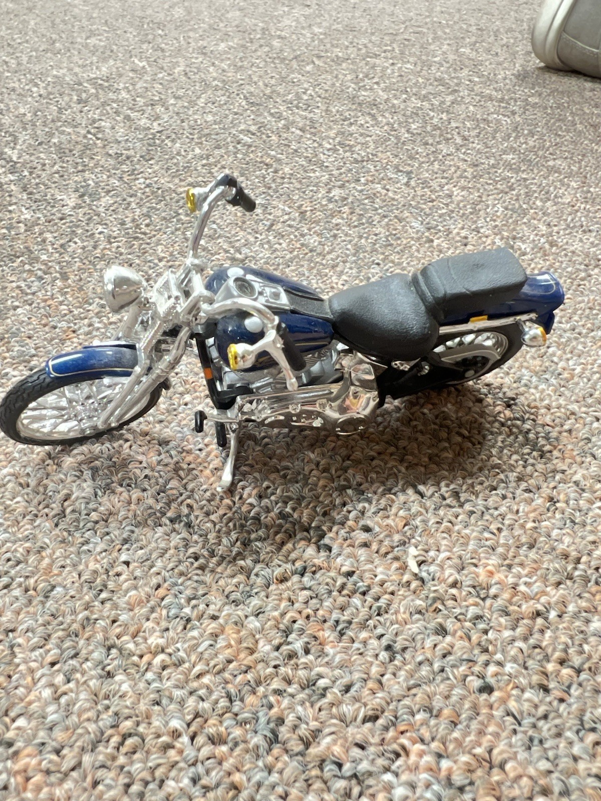 Maisto Harley-Davidson Motorcycle Diecast Blue