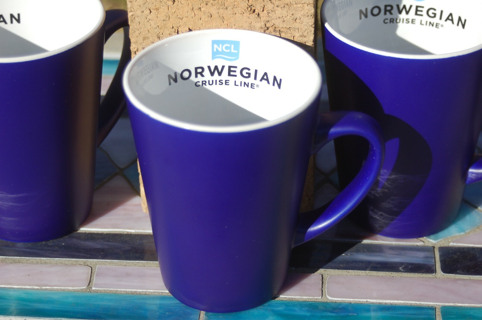 Norwegian Cruise Line coffee mugs. Price is for 2 mugs. 12Oz. NCL official mugs