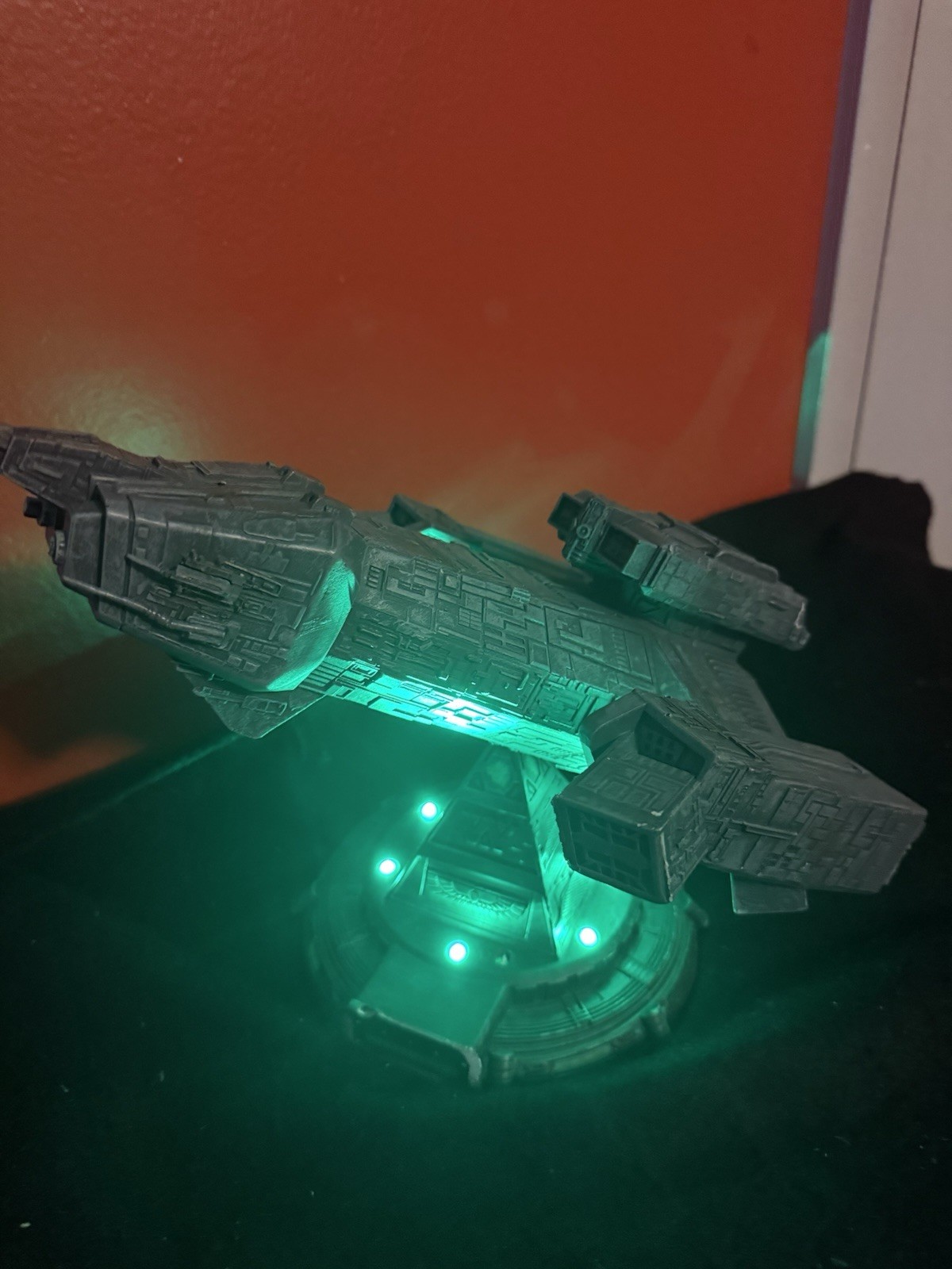 Hawthorne Village Ultra Rare Lighted Alien Nostromo Statue -Broken *lights Work*