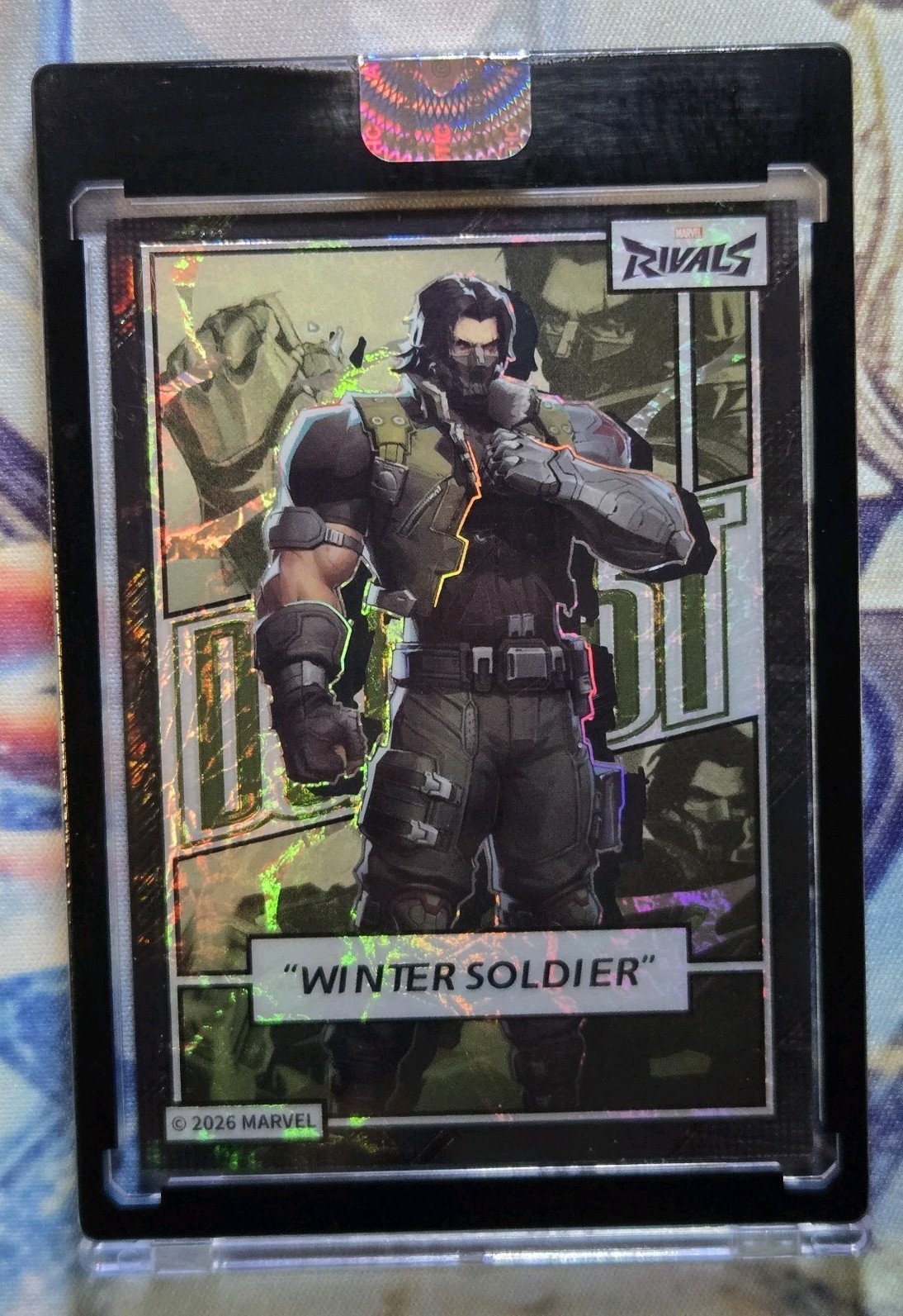2026 Marvel Rivals: Eternal Glory - Winter Soldier MR-FK-15, Black Retro Art 1/1