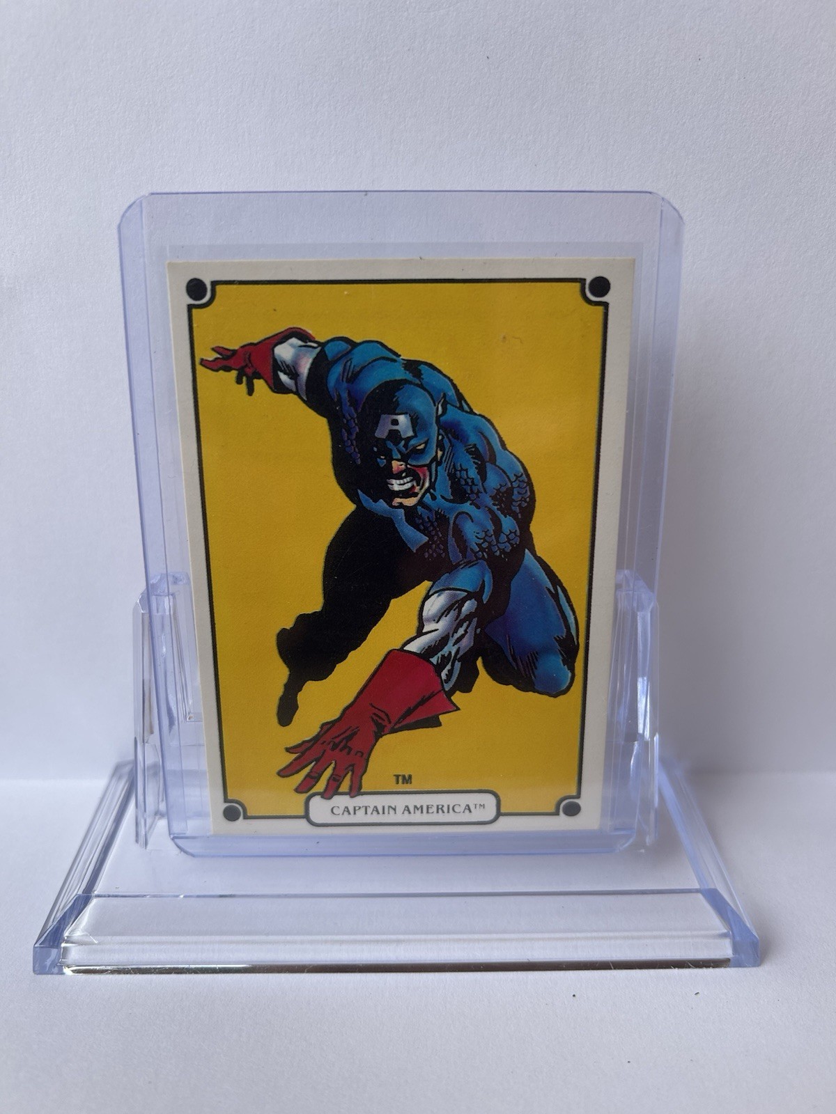1988 Marvel Captain America Heroic Origins Series IV Card #10