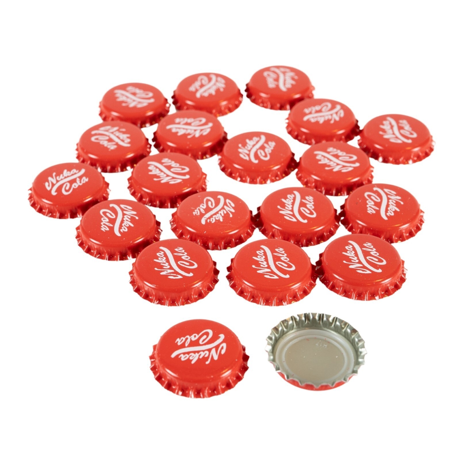 Fallout Nuka Cola Metal Caps 20pcs Set Lifesize Collectible Authentic Design