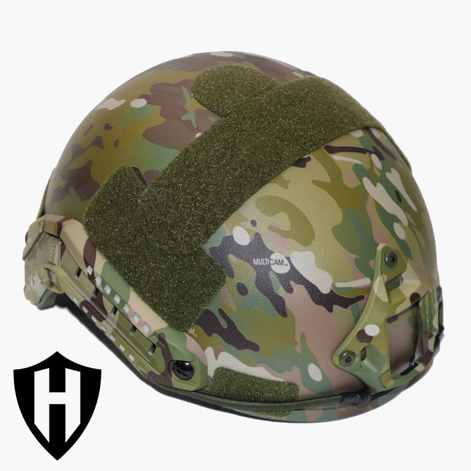 Level IIIA ballistic helmet, made with Kevlar - improved straps & padding - vid