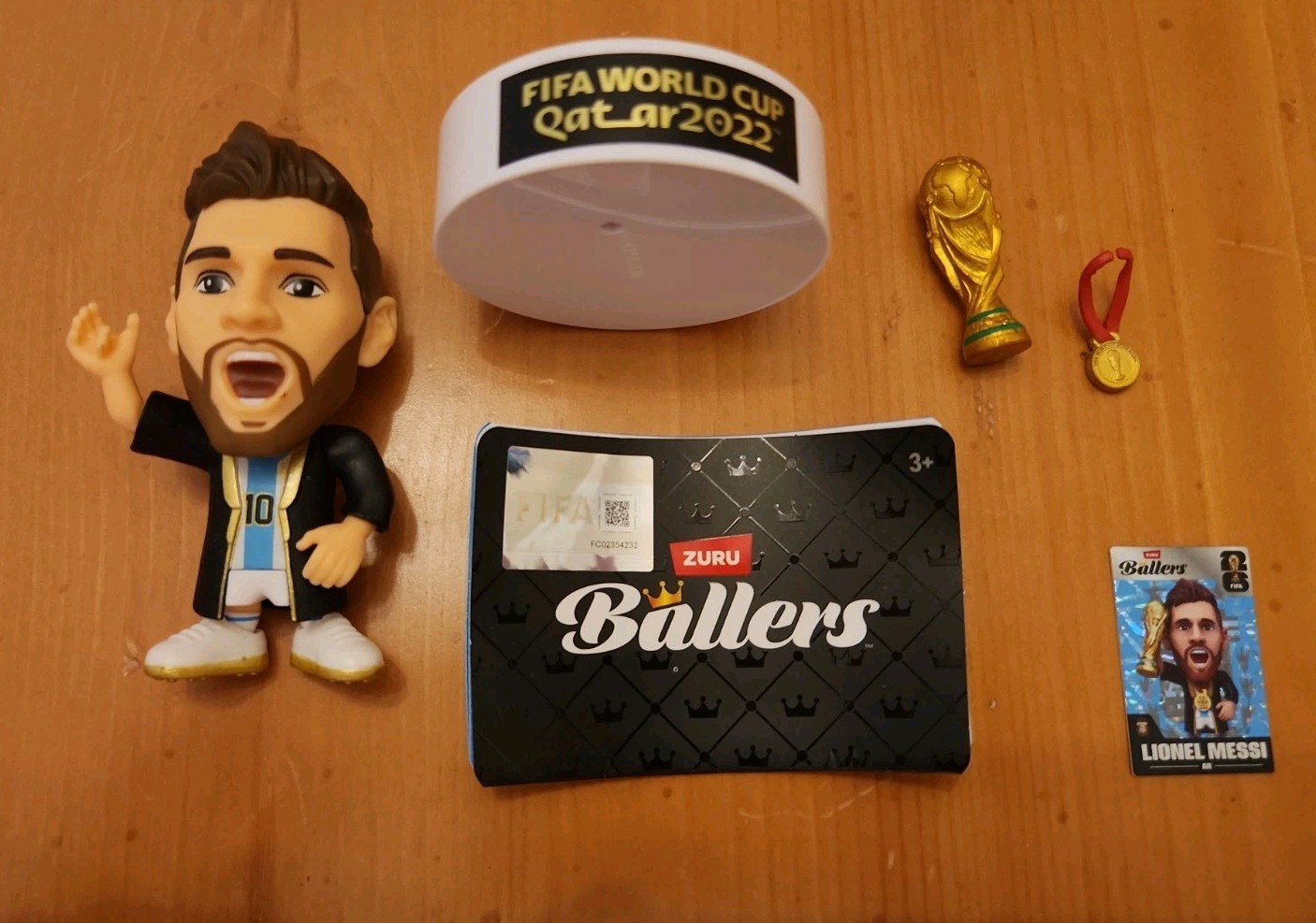 Zuru Ballers Lionel Messi Figure FIFA WORLD CUP 2026 Súper RARE 1/90 
