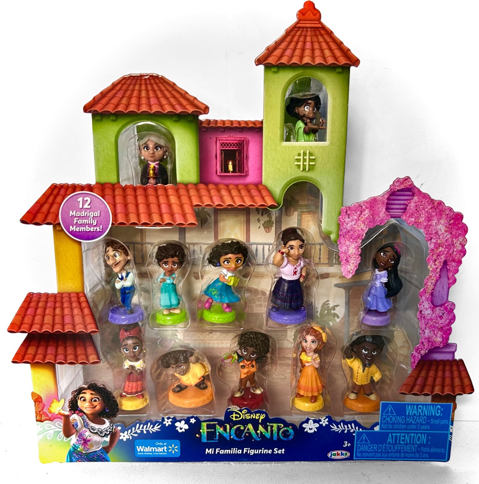 Disney ENCANTO Mi Familia 12 Figurine Set - New & Sealed. Family Madrigal