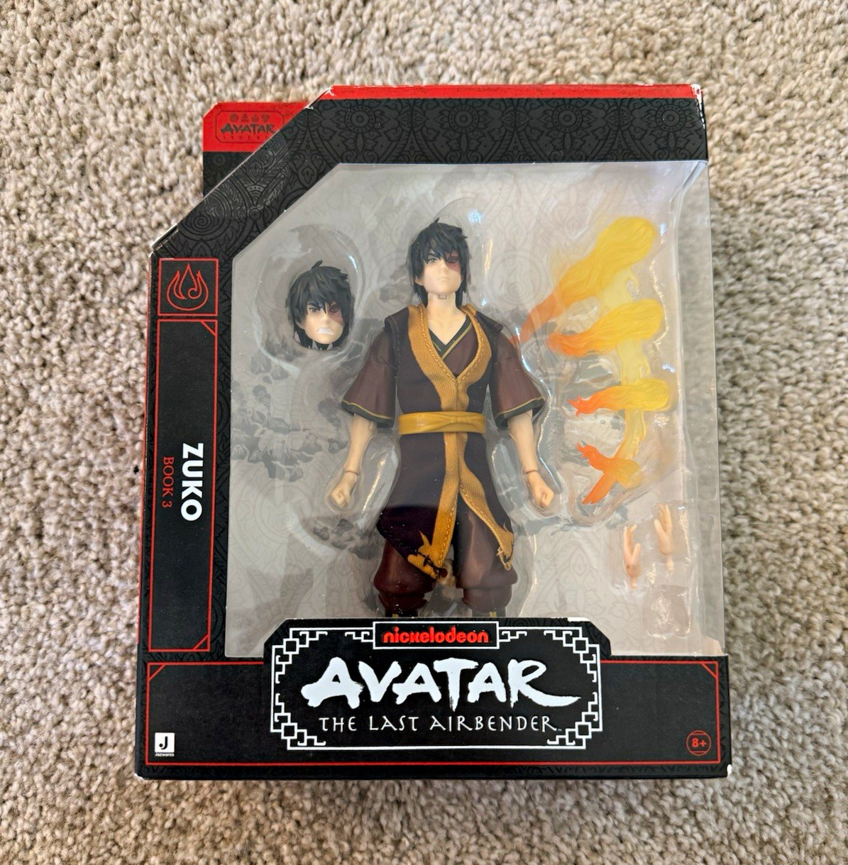 Jazwares Zuko Figure Avatar: The Last Airbender Avatar Legends 2023 Boxed