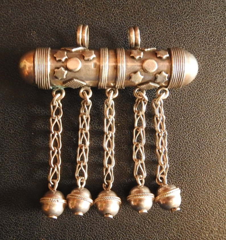 judaica pendant sterling silver