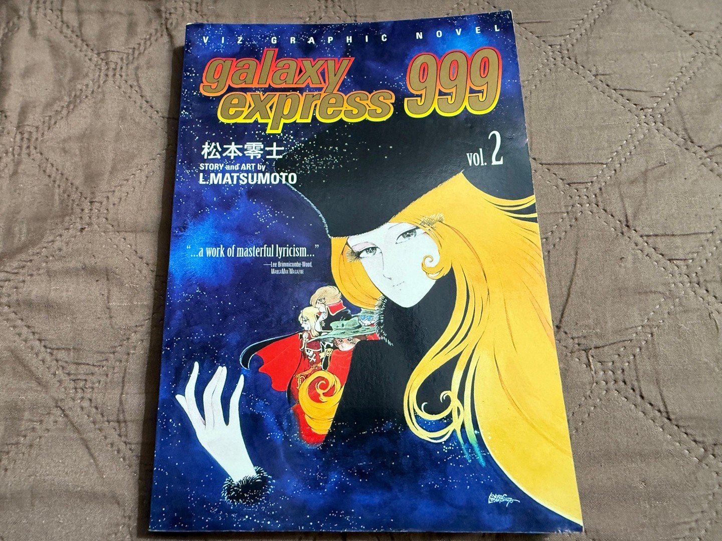 MANGA Galaxy Express 999 Vol. 2, First Printing June 1999 Graphic Novel