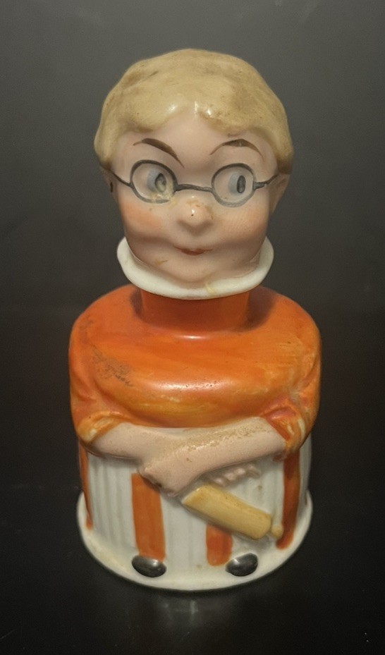 Antique Carter's Inx Figure MA Inkwell Ink Bottle January 6th 1914 Germany