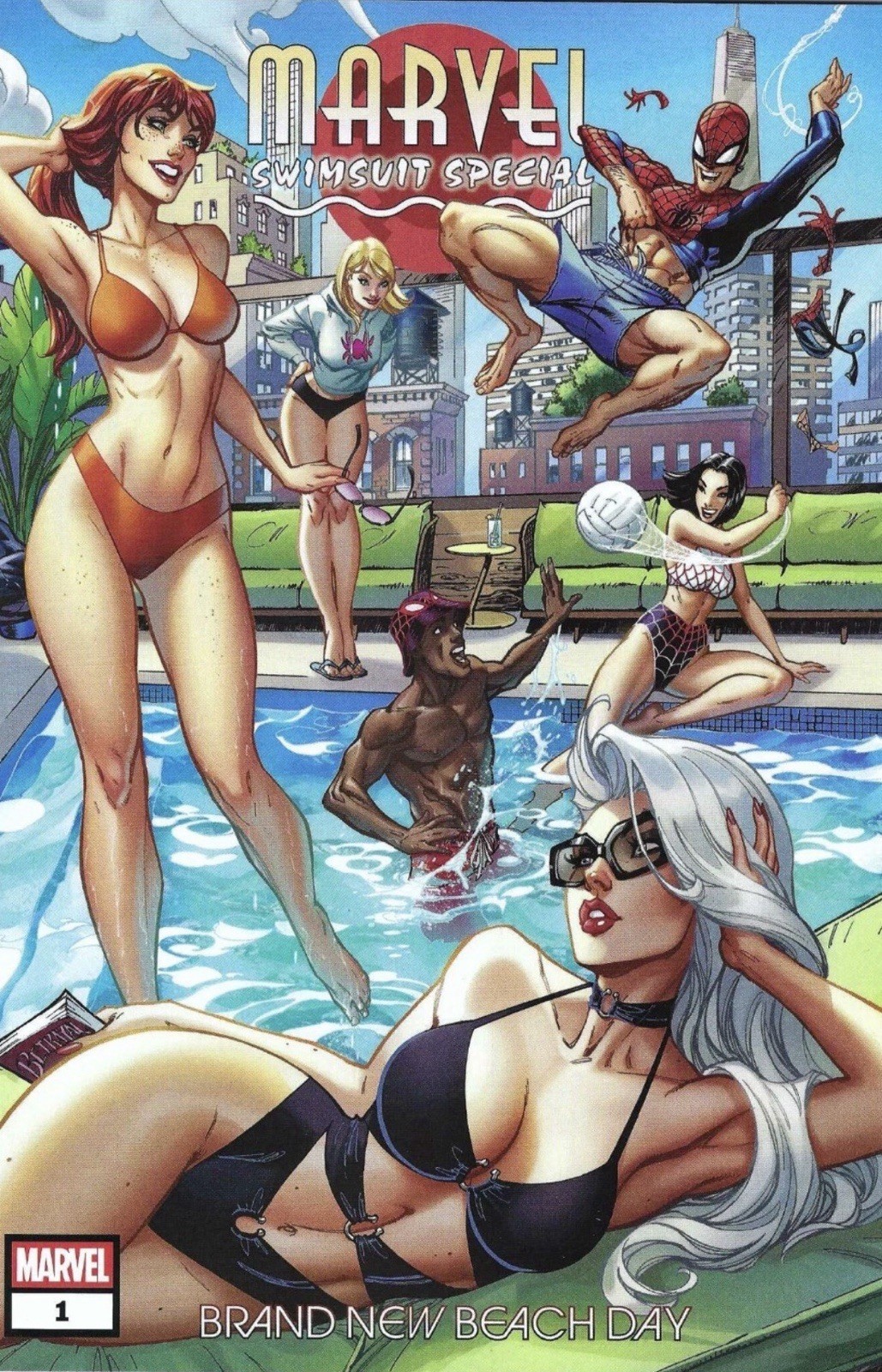 Marvel Swimsuit Special: Brand New Beach Day #1 J Scott Campbell Wraparound 2026