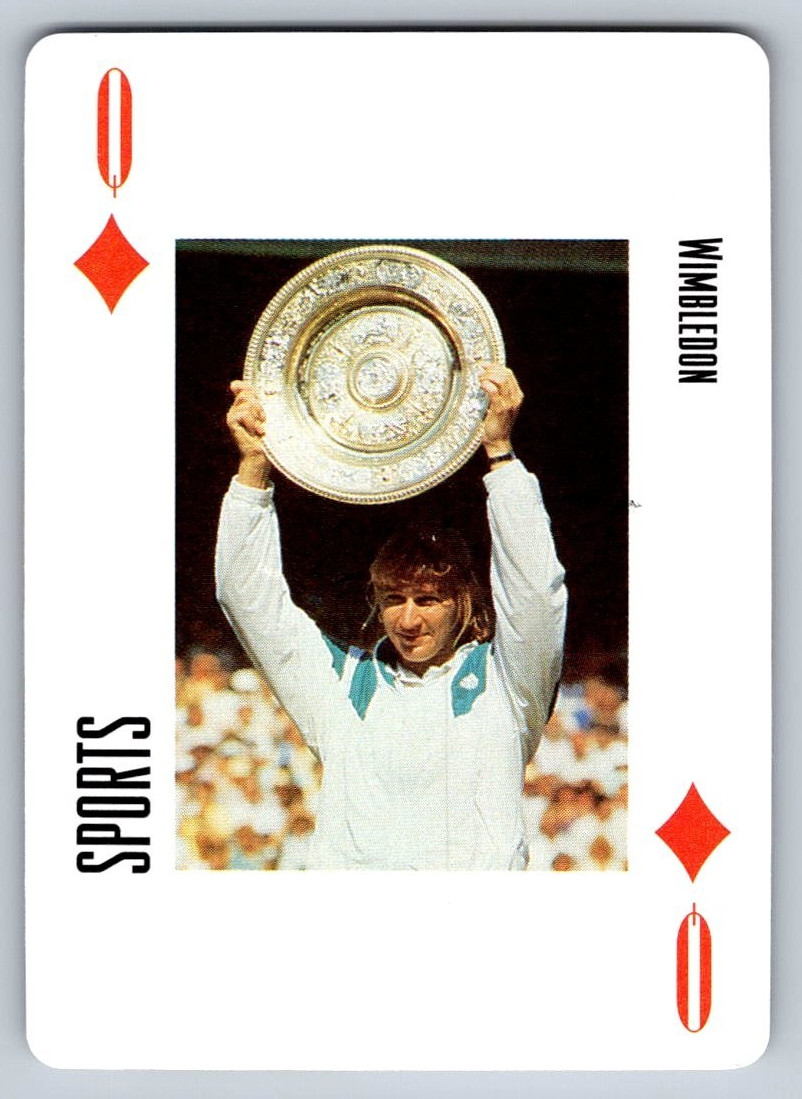 1992 HBO Simply The Best Wimbledon Tennis Champion RC Rookie Card RARE
