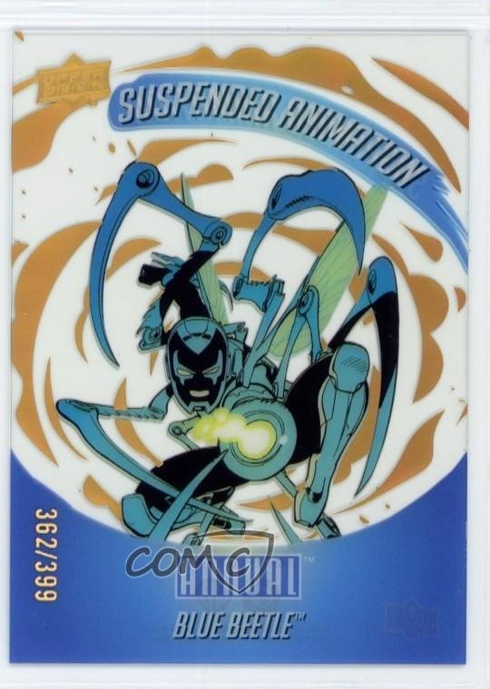 2024 Upper Deck DC Annual Suspended Animation Level 2 362/399 Blue Beetle 0k6r