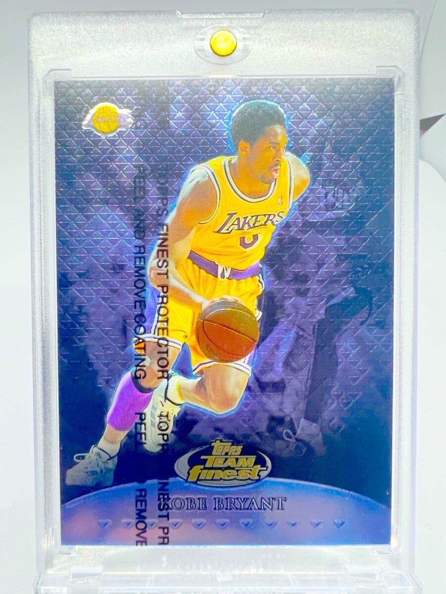 Valuable masterpiece Numbered Insert Team Finest 1999 Topps Finest Kobe Bryant K