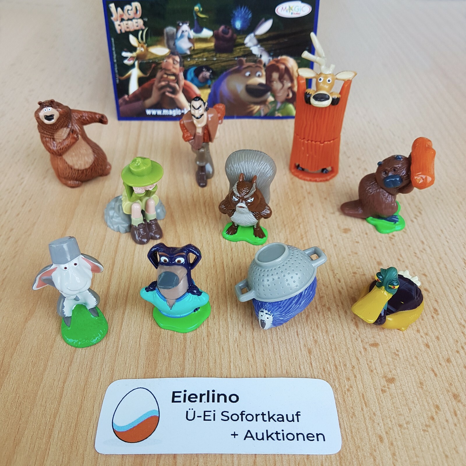 TOP KINDER SURPRISE SET + Open Season Boog & Elliot + mint 1.3