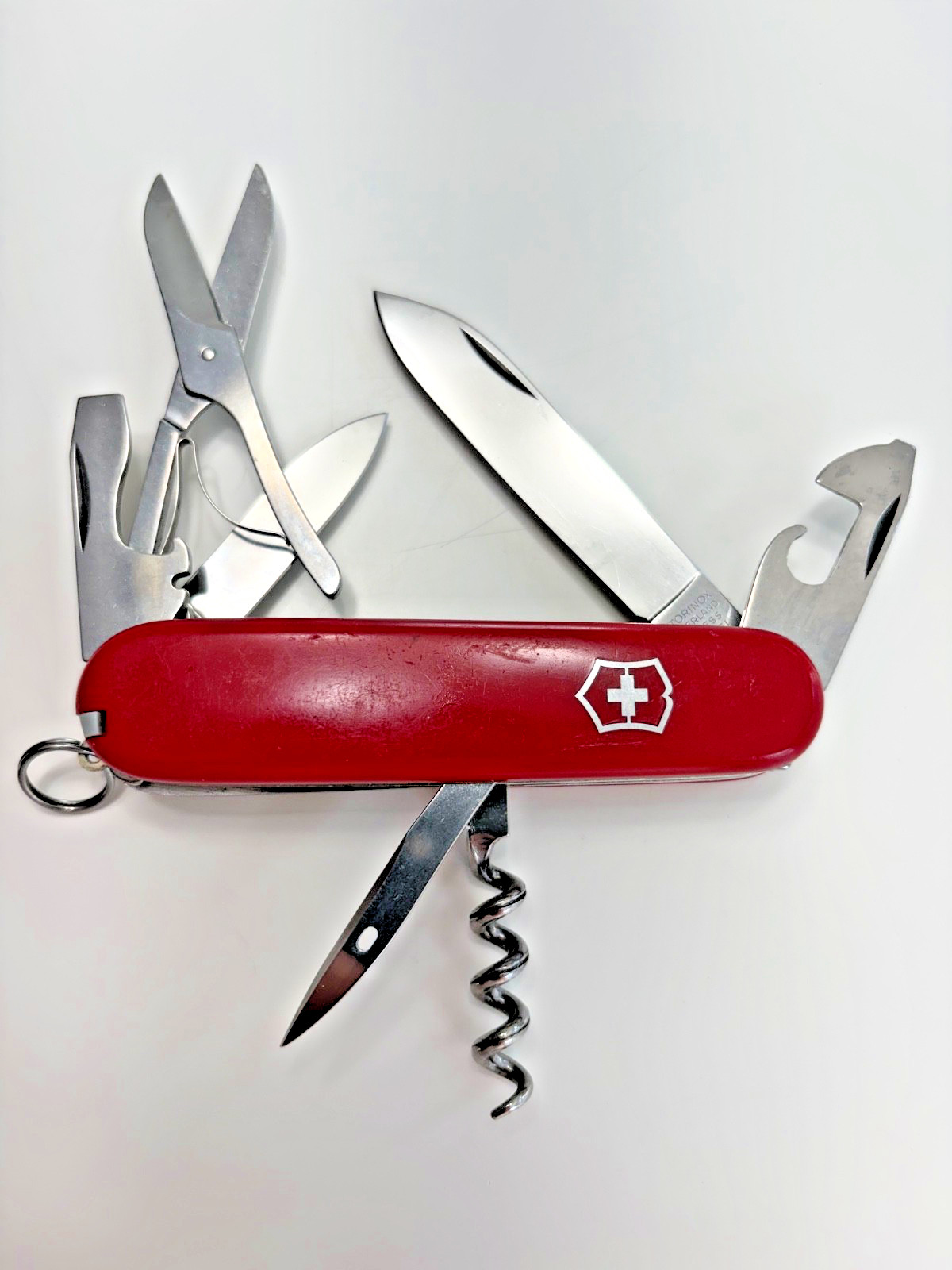 Victorinox Climber Swiss Army Knife 14 Functions 91mm ~ Mfg. 1986-91