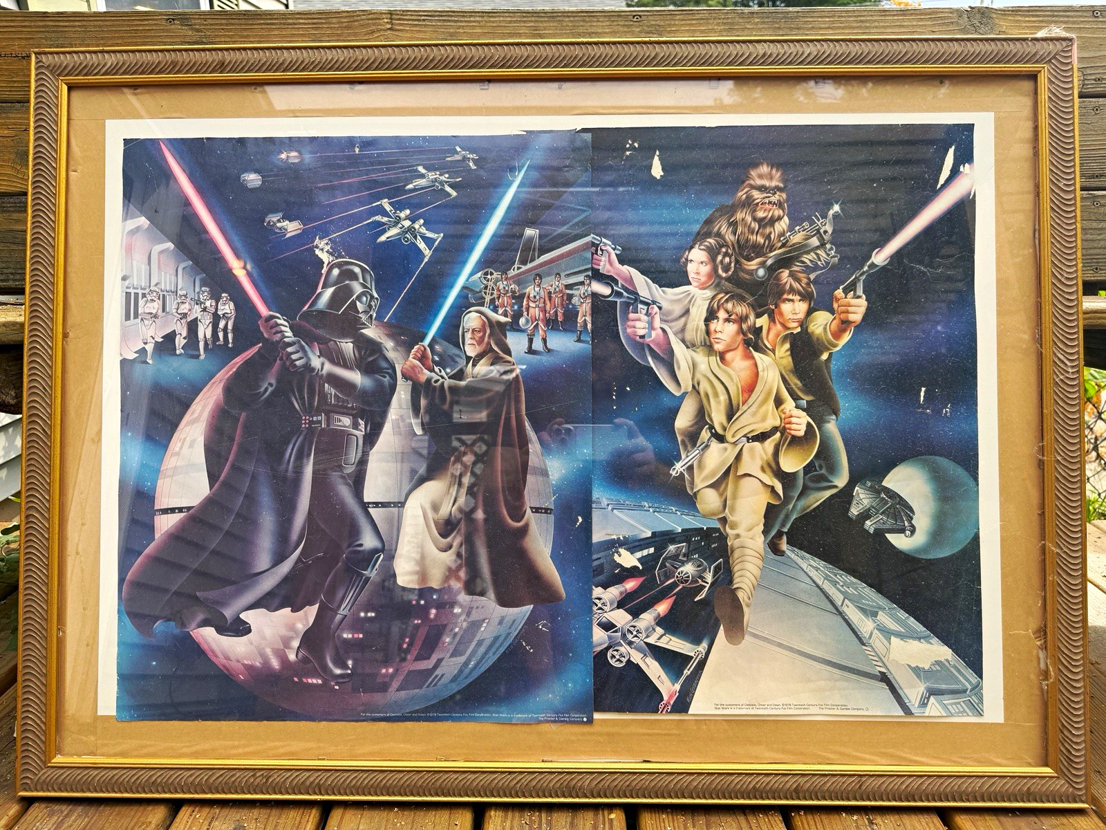 Vintage 1977 Star Wars Posters 20th Century Fox