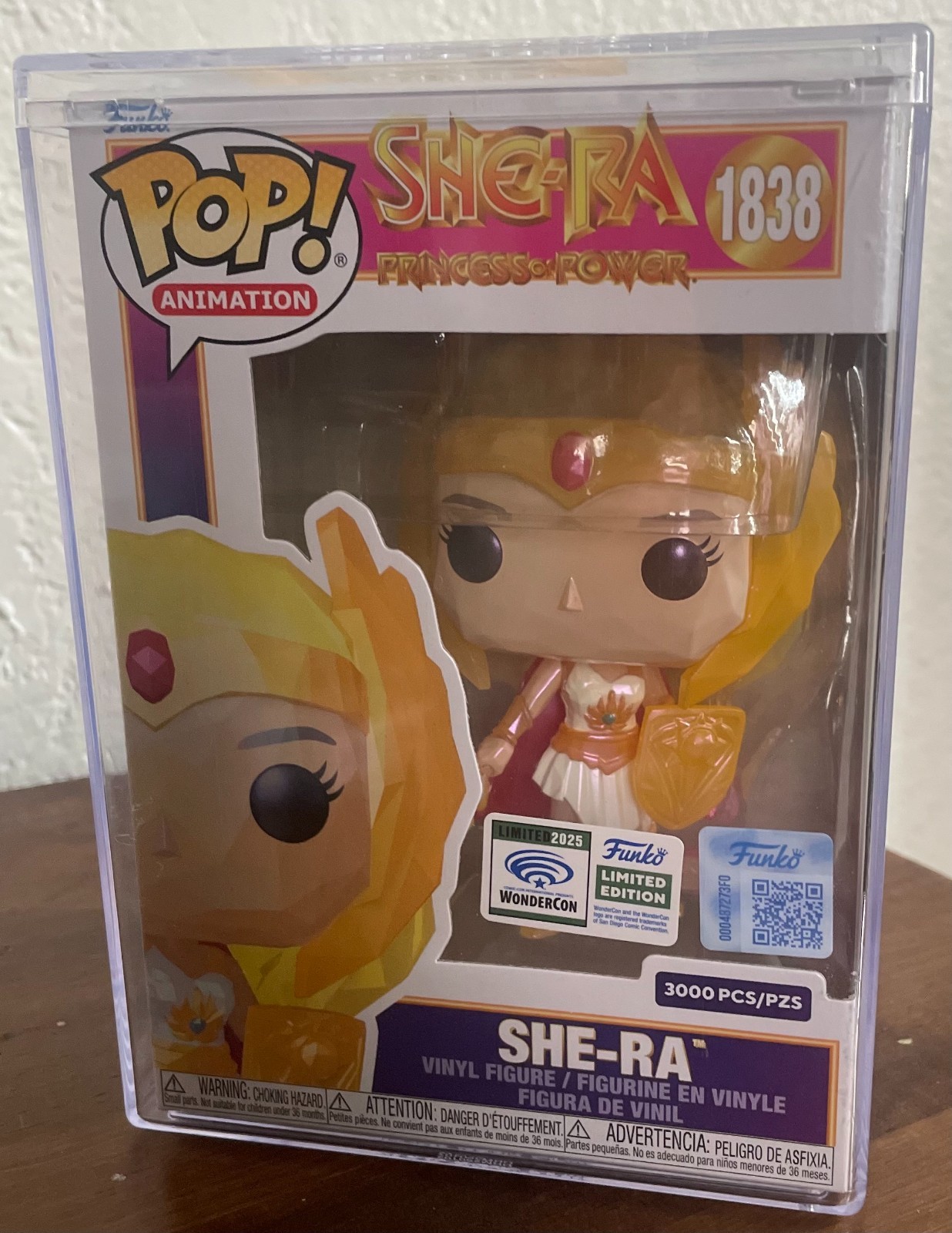 Rare She-Ra (Facet) Funko Pop WonderCon 2025 Exclusive Con Sticker  3000 PCs