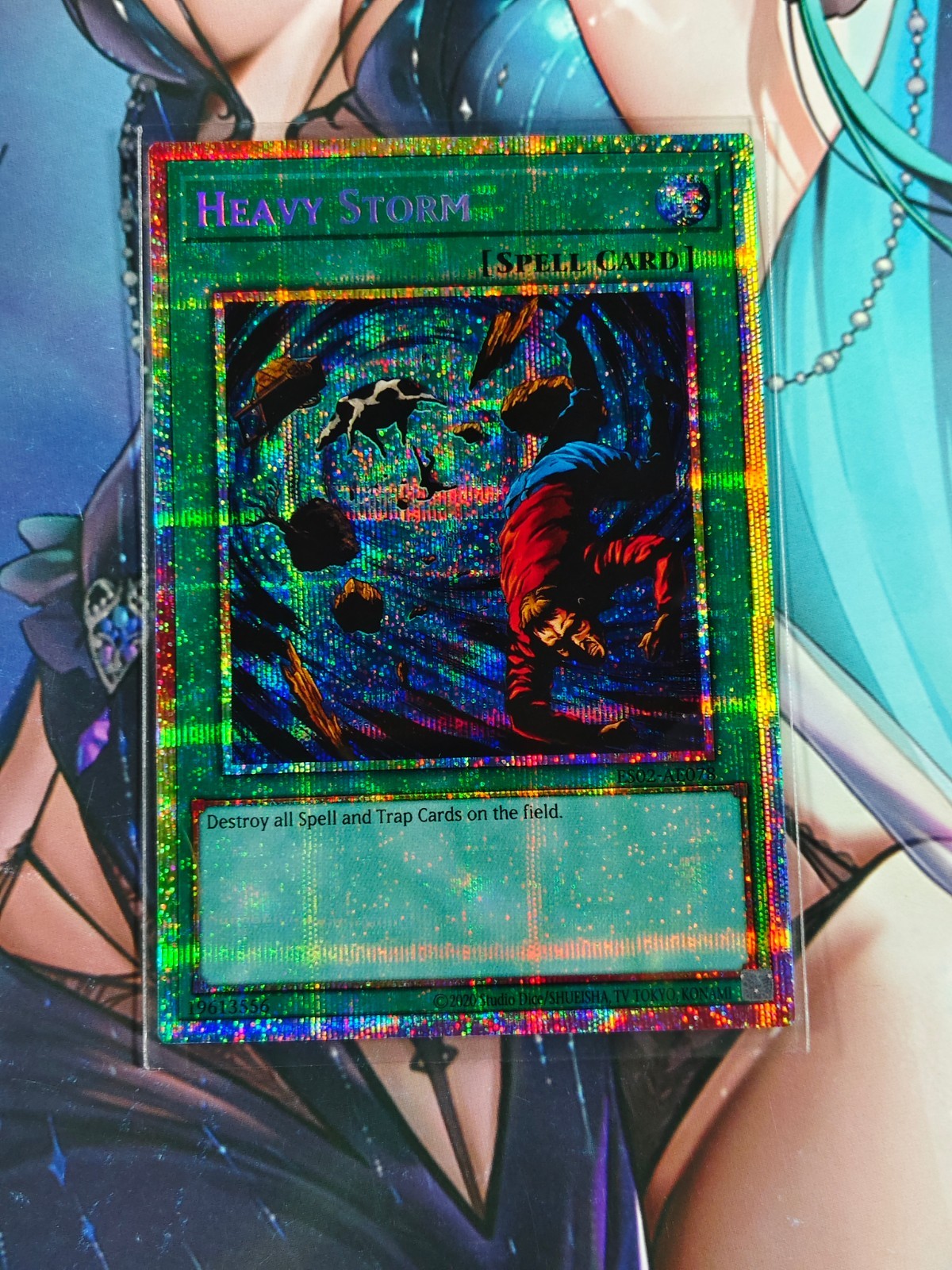 Yugioh Asian English OCG ES02-AE078 Heavy Storm - PSE