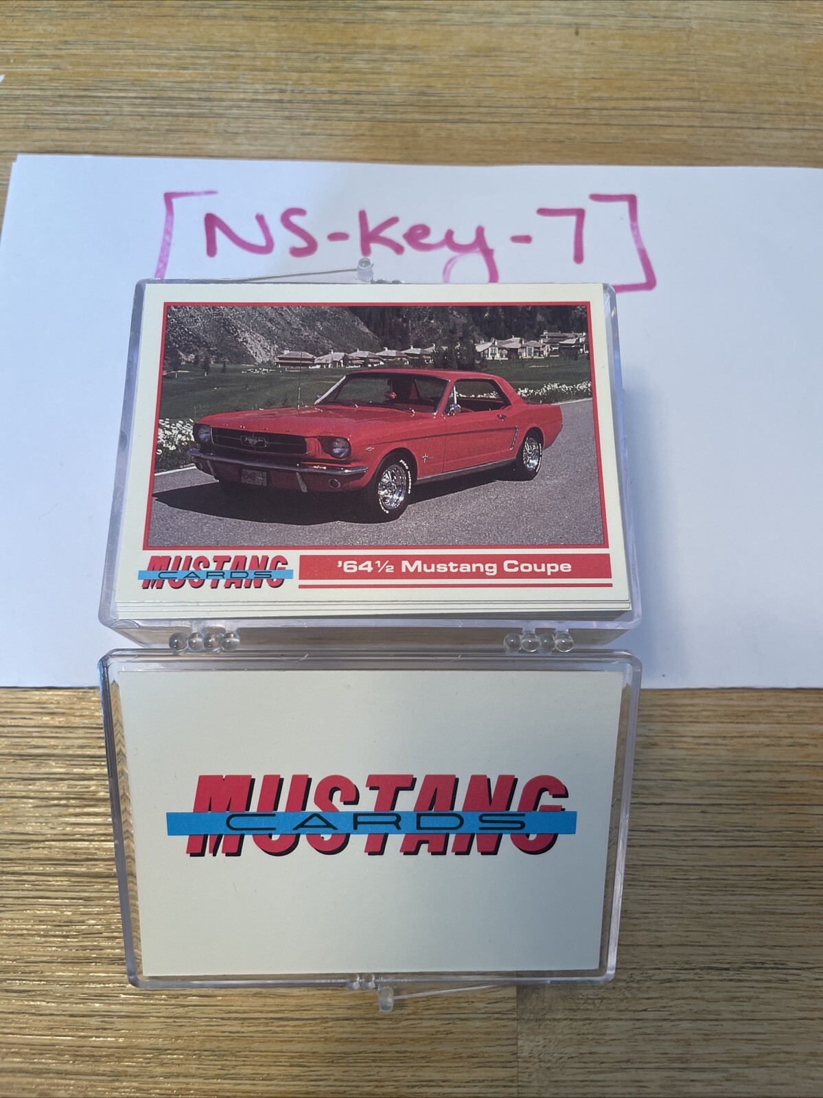 Ford Mustang Series 1 Complete Set  Trading Cards