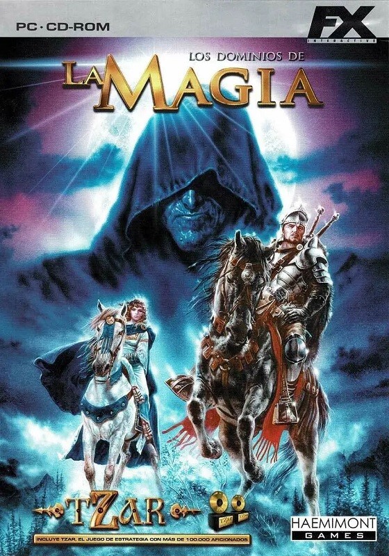PC TURN-BASED STRATEGY GAME - TZAR - THE DOMAINS OF MAGIC - SPANISH