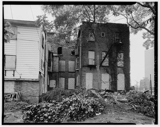 Newark NJ Executive House 1930s Abandoned Brick House HABS Saybrook Place