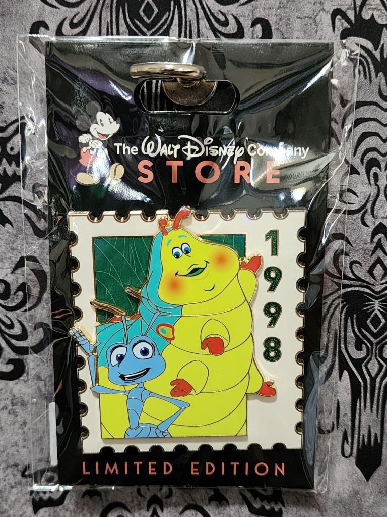 DEC WDCS D23 2026 Pixar Stamp Heimlich Flik A Bug\'s Life 1998 LE Disney Pin