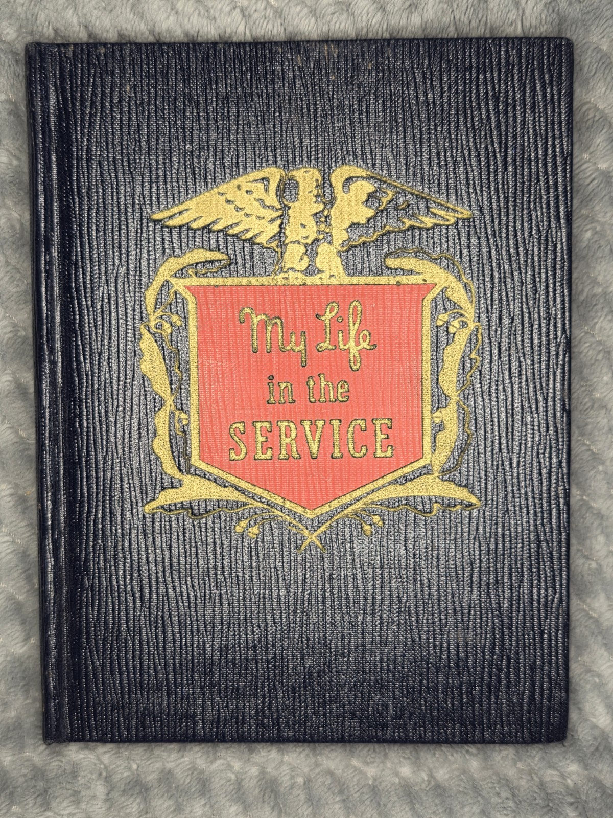 Vintage 1941 WWII My Life in the Service Military Diary Journal Unused
