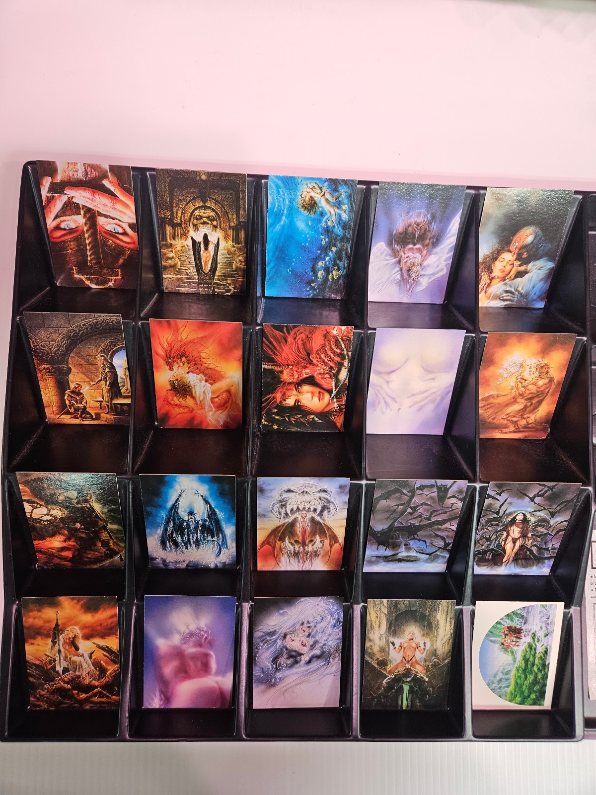 LUIS ROYO SECRET DESIRES - COMPLETE BASE CARD SET OF 72 - 1997 COMIC IMAGES