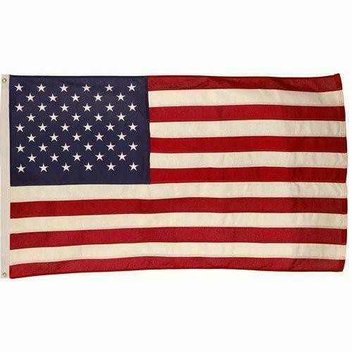 Official U.S. Government G-Spec Flag Size 3 (17\' x 8\'11) Made In USA 