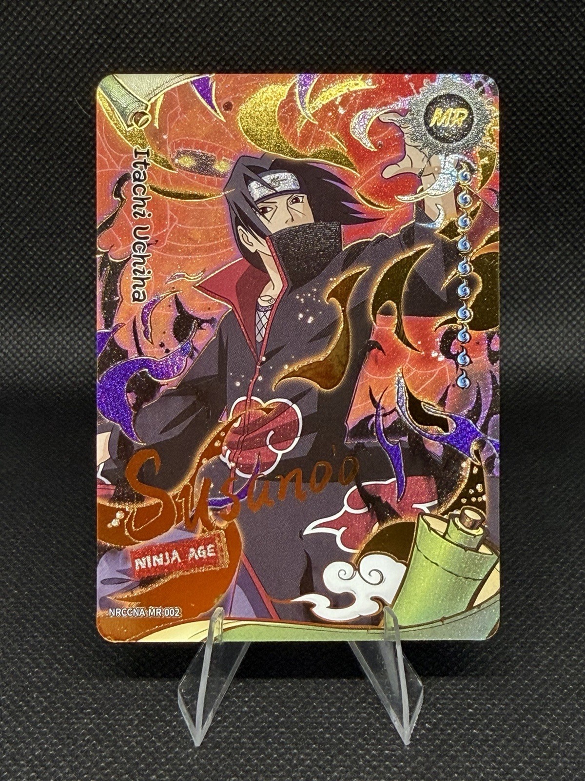 Itachi Uchiha MR NRCCN4-MR-002 Kayou Naruto Ninja Age English Card