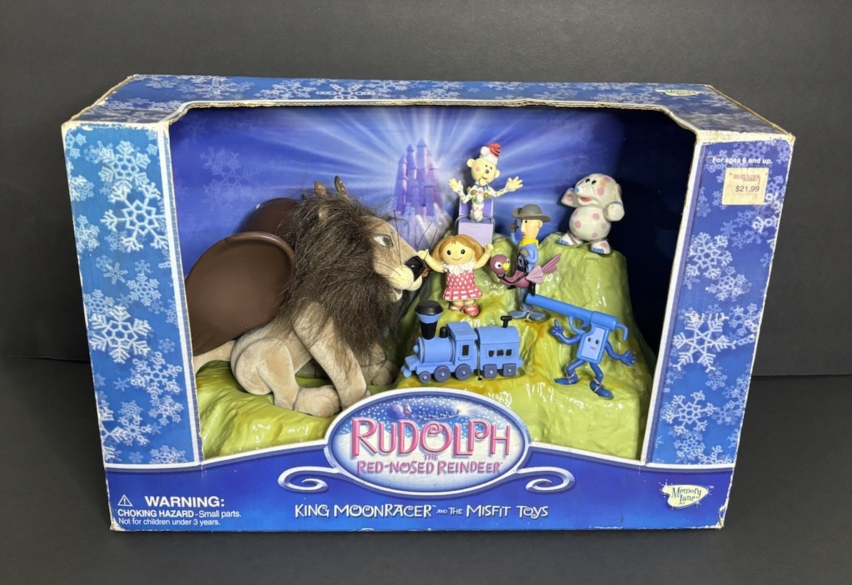 Rudolph the Red-Nosed Reindeer KING MOONRACER and the Misfit Toys Memory Lane