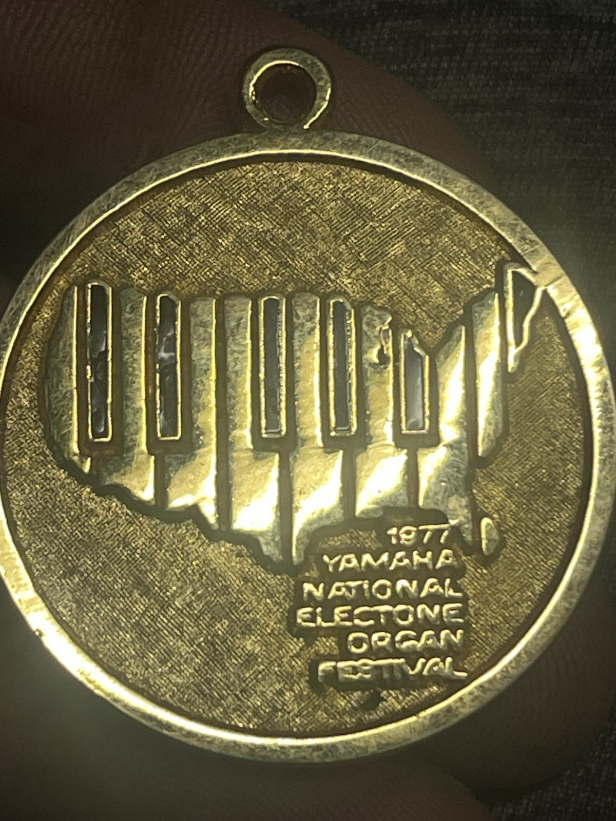 1977 Yamaha National Organ Festival Medal