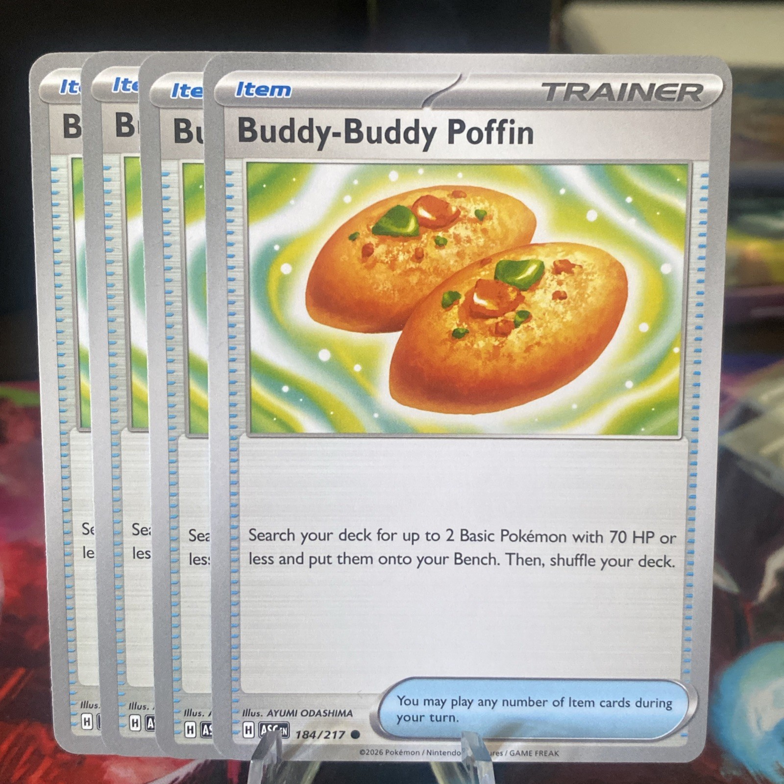 Buddy-Buddy Poffin Playset [x4] Pokémon