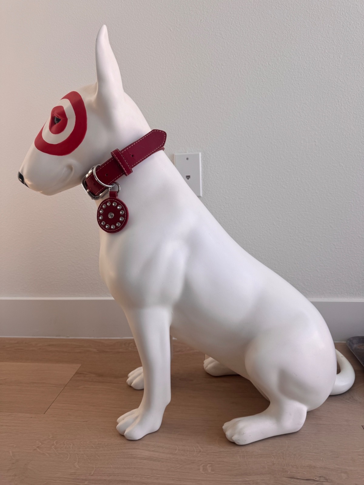 FULL SIZE original RARE Bullseye Target Dog Statue Store Display