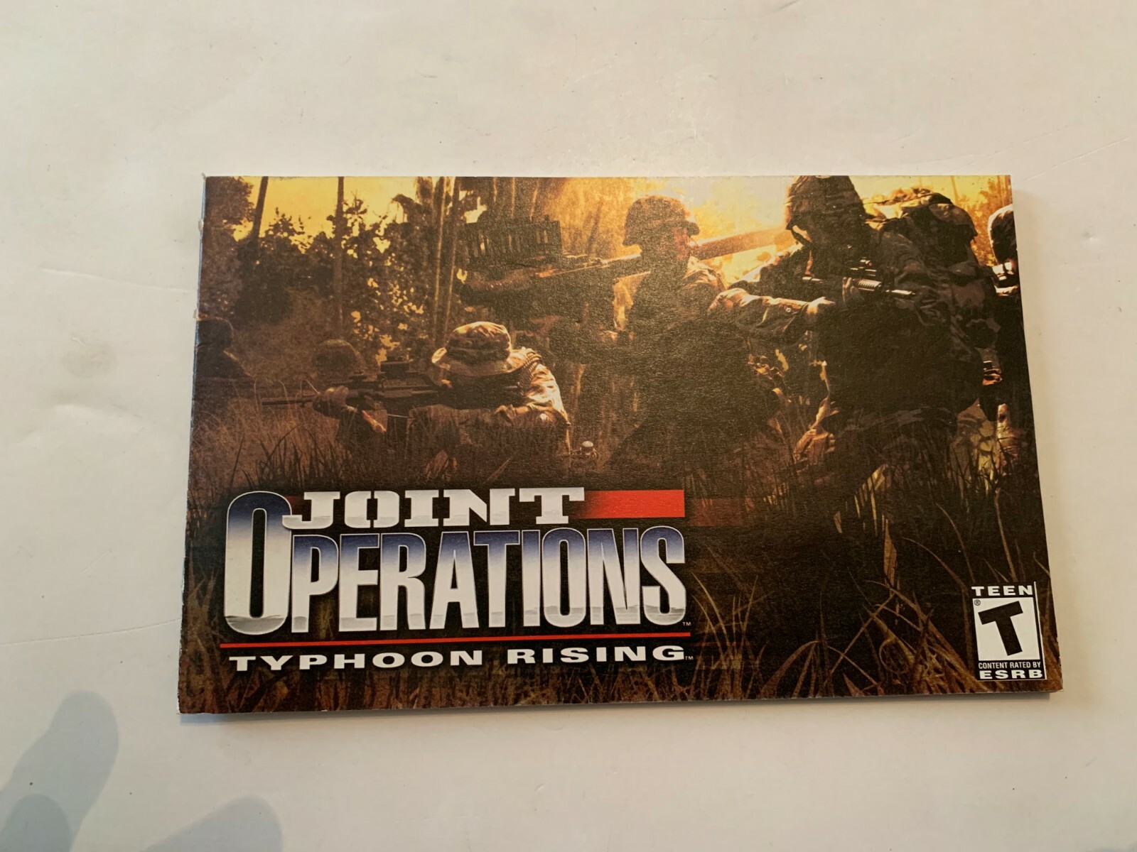2004 Joint Operations Typhoon Rising Novalogic Game Manual