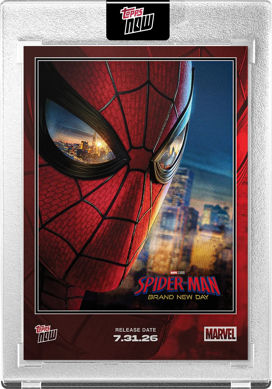 2026 Marvel Topps Now Spider-Man Brand New Day Card #SM01 PRESALE