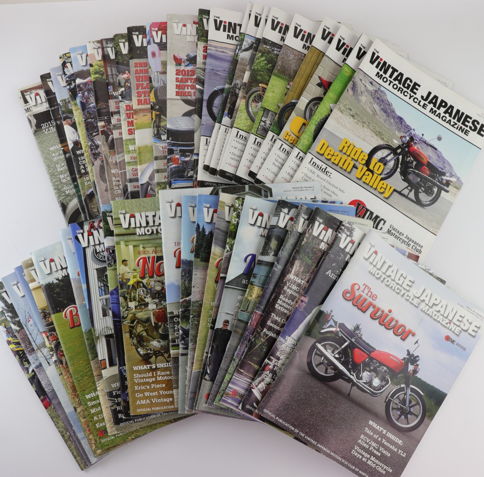 Vintage Japanese Motorcycle Magazine Lot of 43 Issues ~ 2011 - 2024