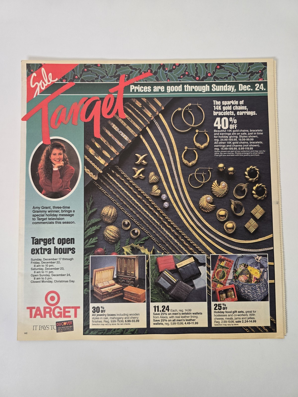 1989 Target Christmas Catalog Nintendo NES Power Glove Mattel 31 Pages Ad