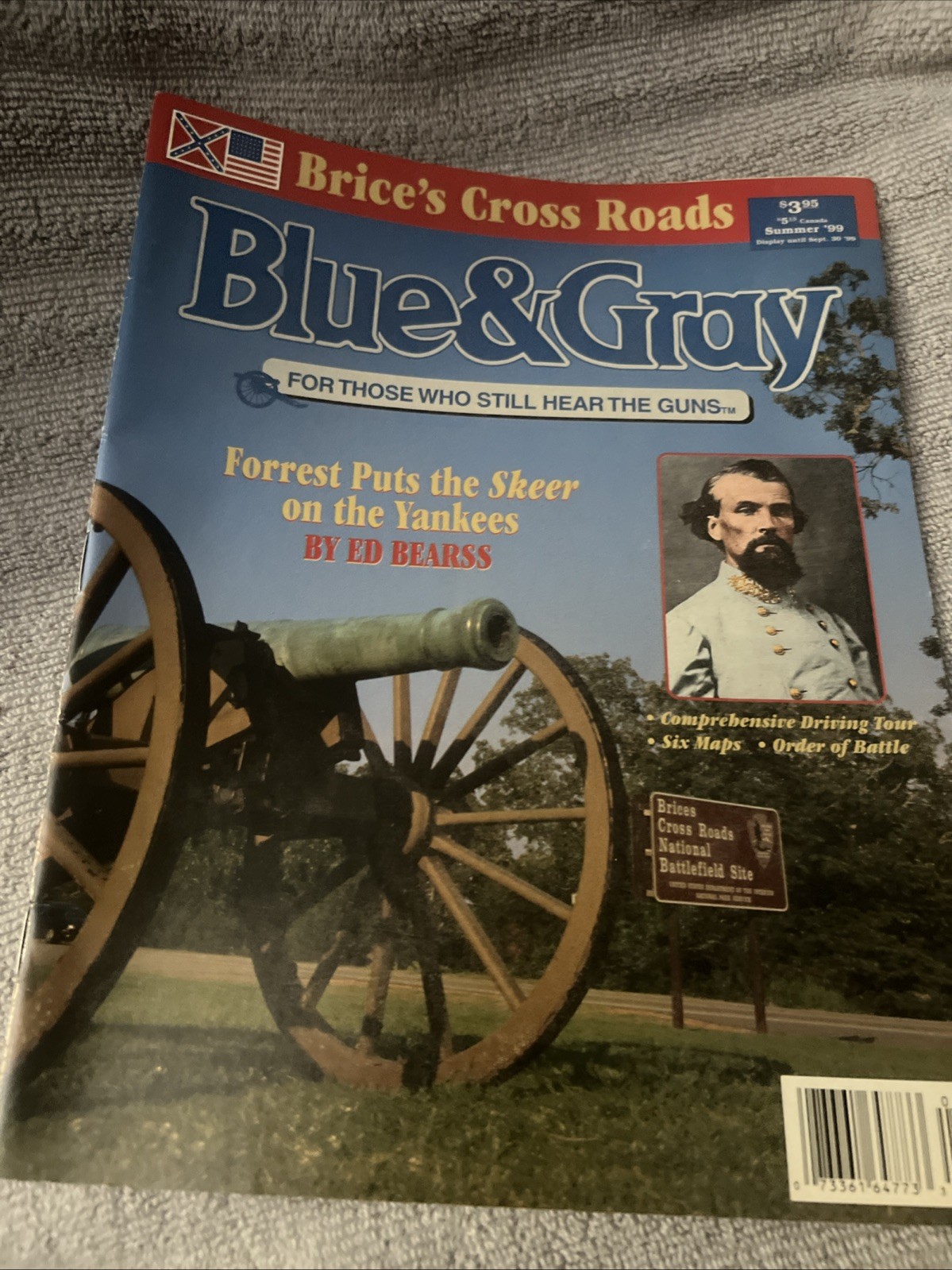 Blue & Gray Vol# 16 Issue# 6  1999  Civil War - Brice's Cross Roads