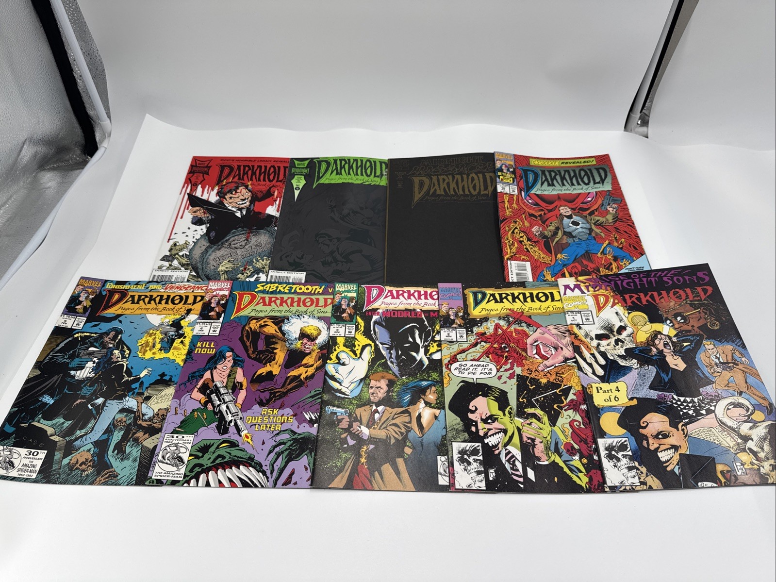 DARKHOLD 1-5 10-11 15-16  Marvel Lot Of 9 Issues Ships Fast