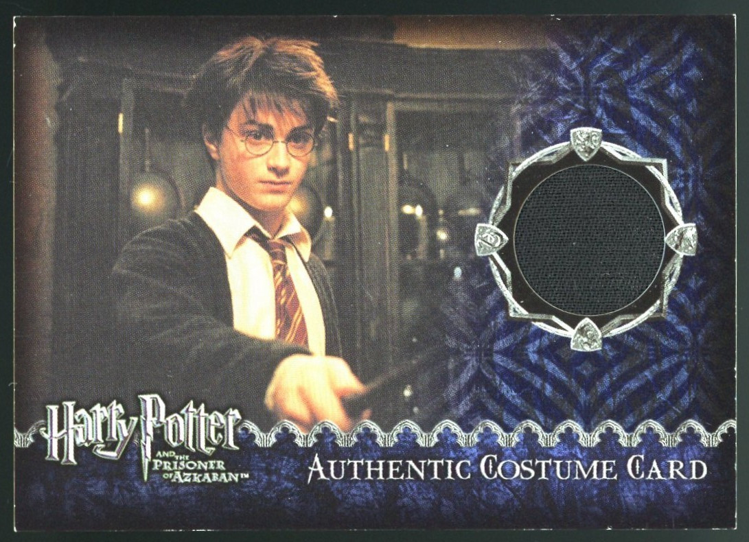 HARRY POTTER DANIEL RADCLIFFE 2004 ARTBOX PRISONER OF AZKABAN  RELIC /2173