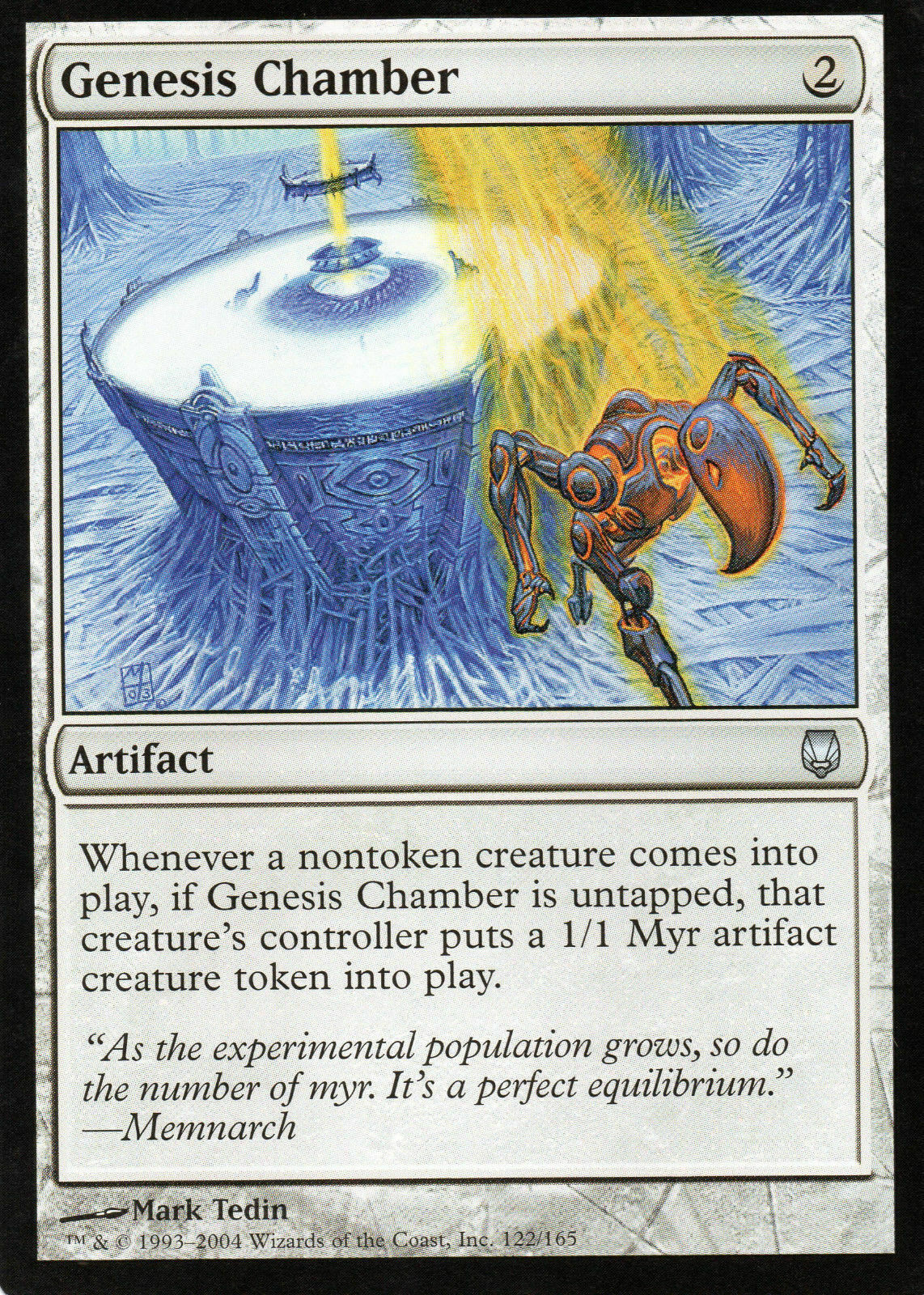 1x GENESIS CHAMBER - Darksteel - MTG - Magic the Gathering