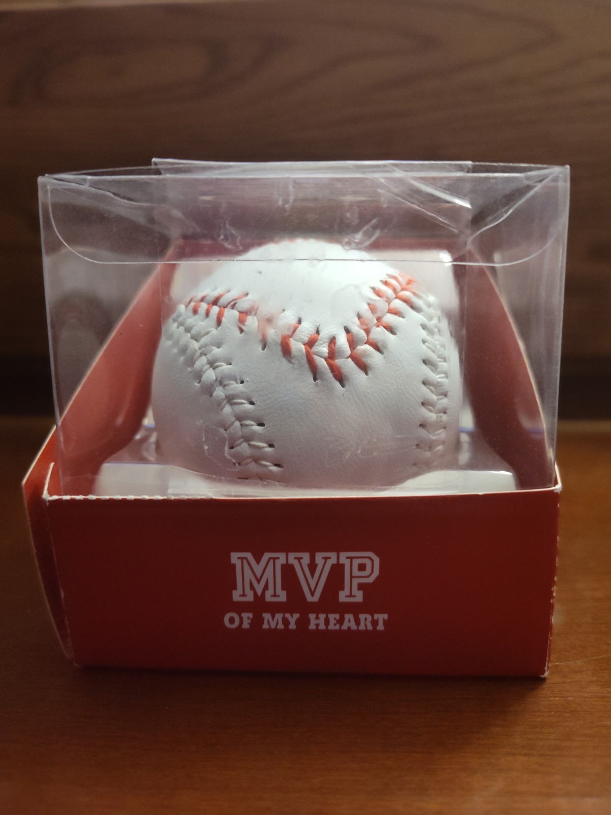 2012 Hallmark MVP of My Heart Stitched Baseball 