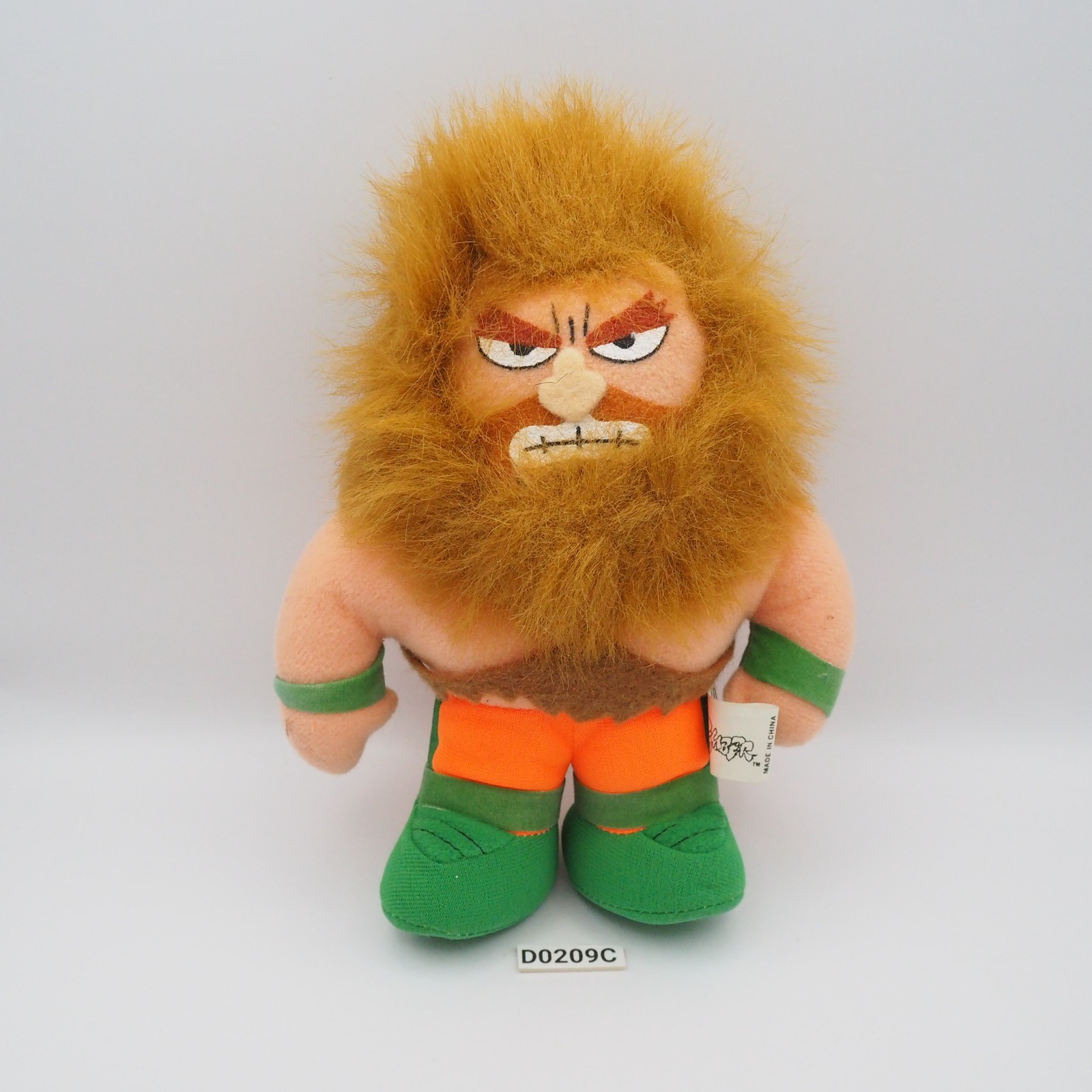 D0209C Saturday Night Slam Muscle Bomber MISSING IQ Capcom Plush 7\