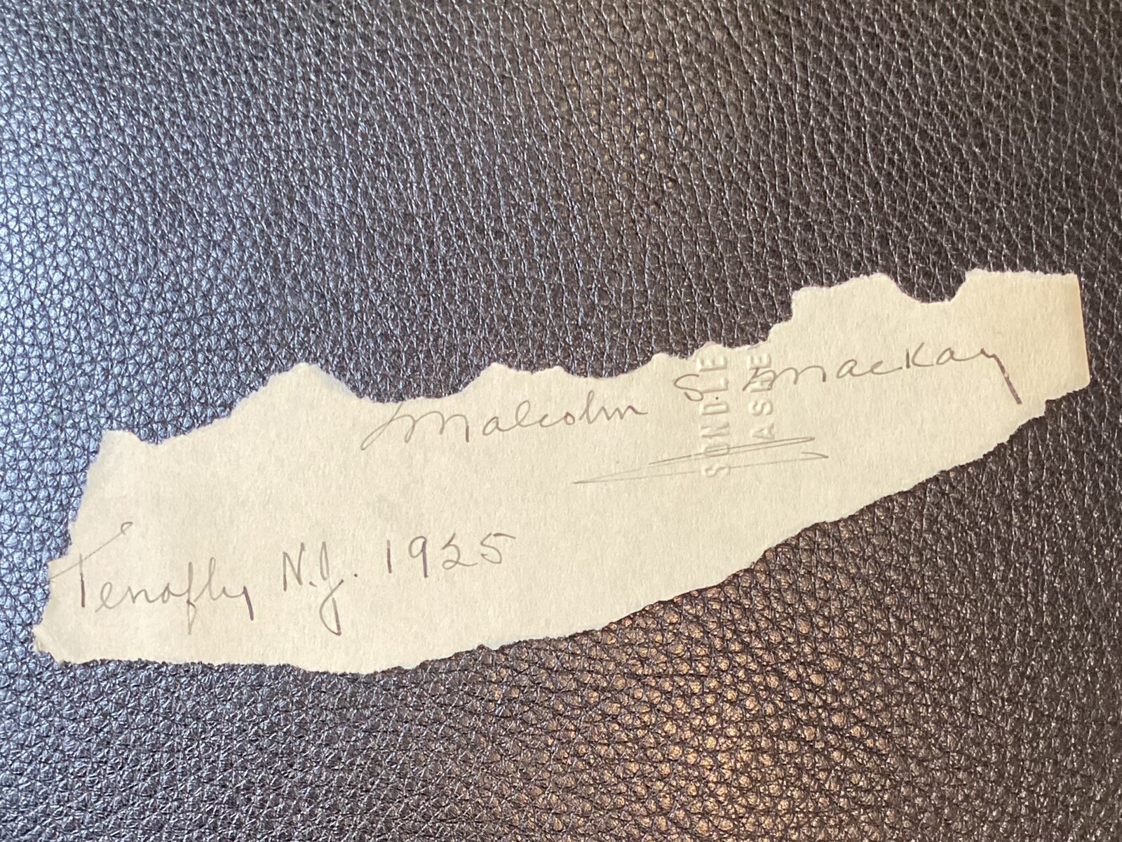 Malcolm Sutherland Mackay Autograph Signature Clipping, Montana Rancher, Author