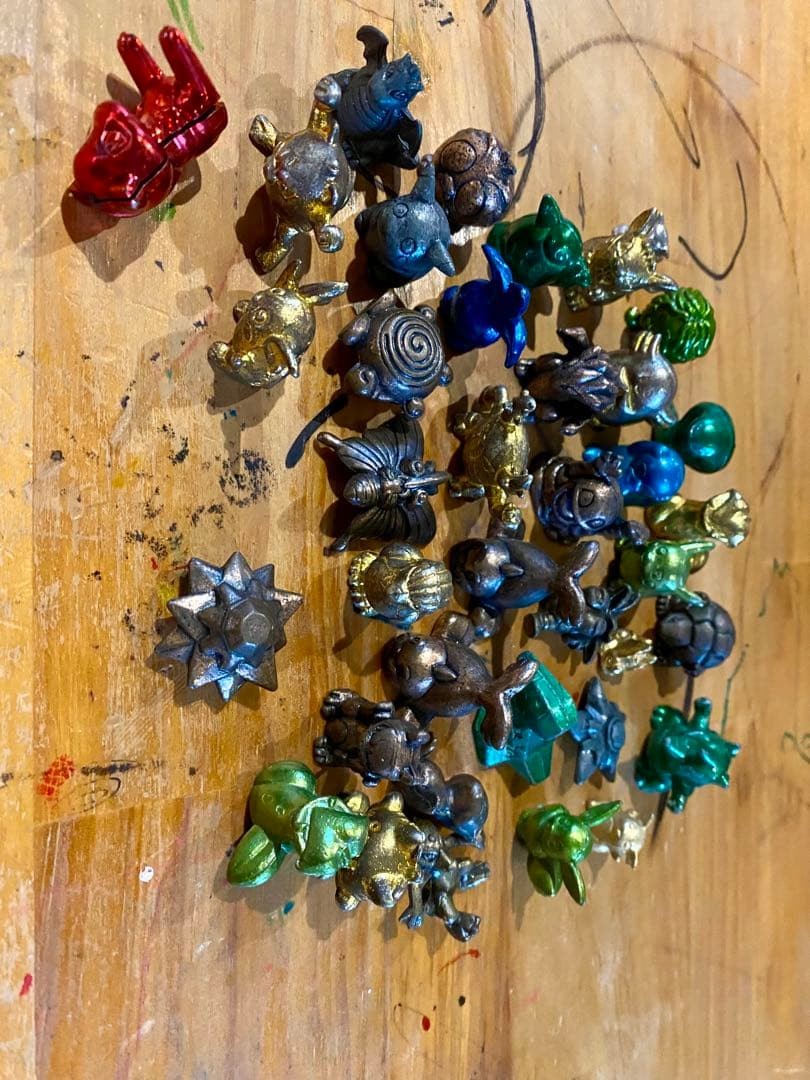 Pokemon Metal Collection Figure 40 Piece Lot Collectible 15+