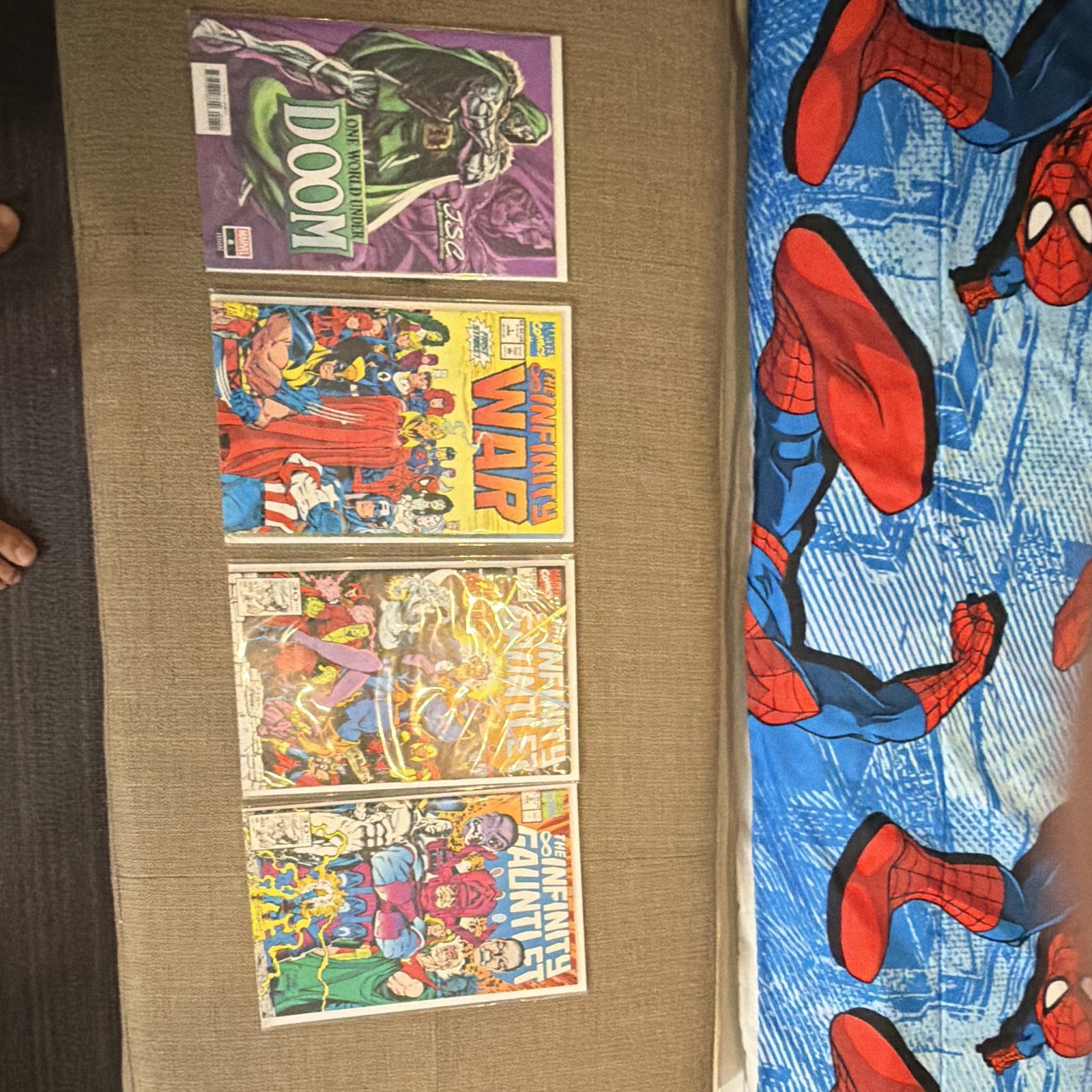 Infinity Gauntlet #5 #6 Infinity War #1 One World Under Doom #6 Comic Lot