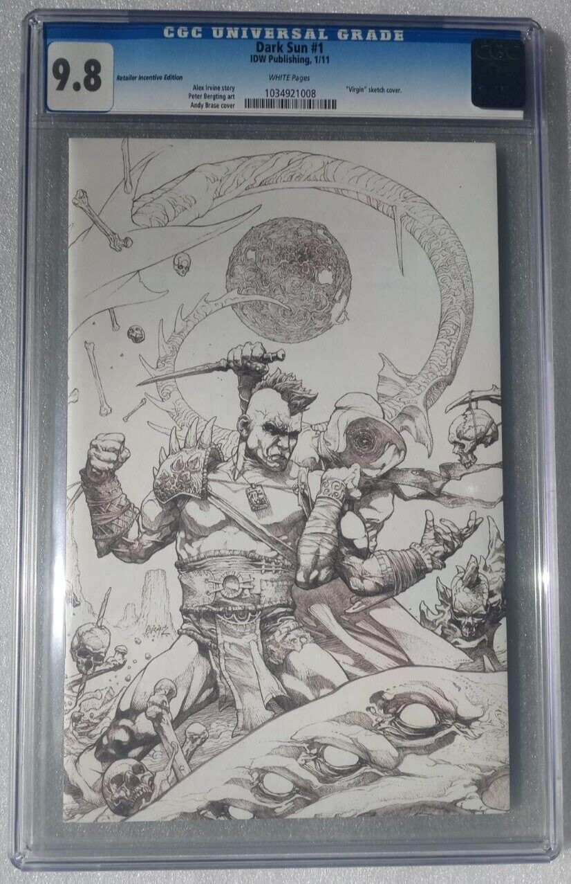 IDW Dark Sun #1 CGC 9.8 RI Edition 